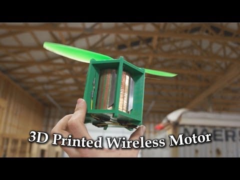 3D Printed Wireless Motor - Mini AtmoMotor
