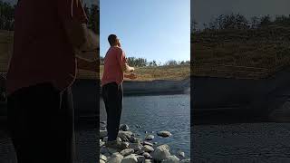 Fishing A Spillway.Quick Release.Video Soon.