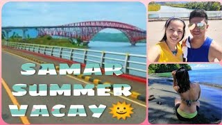 preview picture of video 'San Juanico Bridge Overlooking + Swimming sa Beach (SAMAR SUMMER VACAY)'
