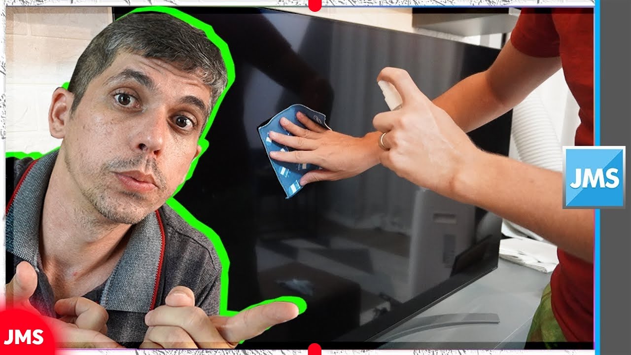 Veja Como LIMPAR a TELA da Smart TV Sem Arranhar ou Danificar o Display!