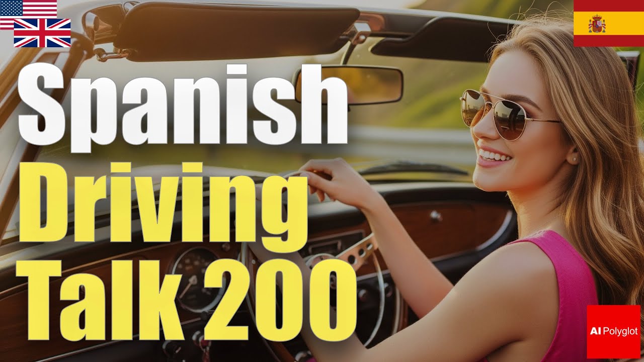 Spanish Driving Talk 200 | Passive listening | Must-Know | with hiragana episode artwork