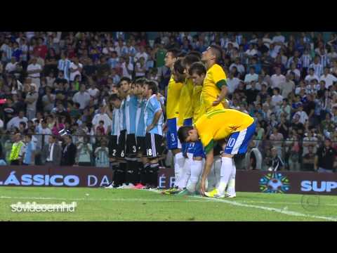 Gols - Argentina 2 (3) x (4) 1 Brasil - Superclássico das Américas 2012 - 21/11/2012 - Globo HD