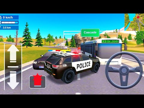 Police Car Driving Offroad 25 level android gameplay