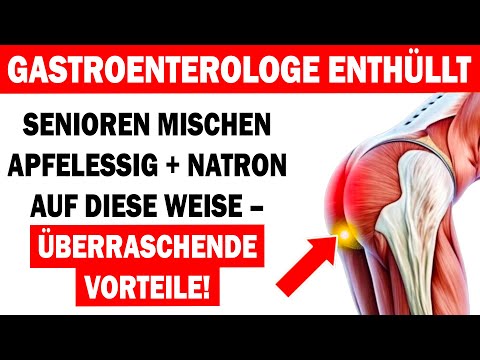 SENIOREN, mischen Sie Apfelessig und Natron auf diese Weise – 12 Gesundheitsprobleme verschwinden!