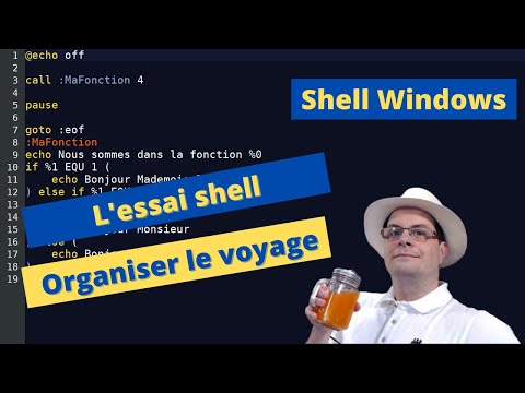 Programmation Shell Windows Introduction