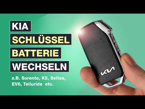 Kia Sportage key battery replacement ✔ Also for Sorento, K5, Seltos, EV6, Telluride and more
