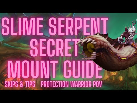 Slime Serpent Secret Mount Guide | Tips & Tricks | Trash Skips | Warrior | Plaguefall Shadowlands