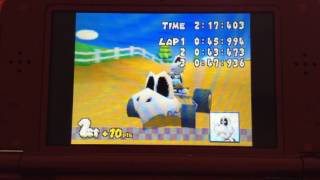 Mario Kart DS Shell Cup (50cc) (Dry Bones Gameplay)