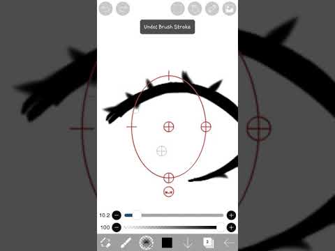 How to make Danganronpa style eyes