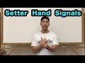 Front Row Setter Hand Signals PART 1/2 - Volleyball Tutorial
