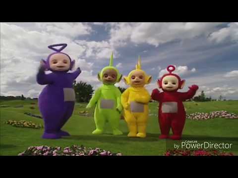Teletubbies - The Falling Down Game (Ft. Dorothy the Dinosaur)