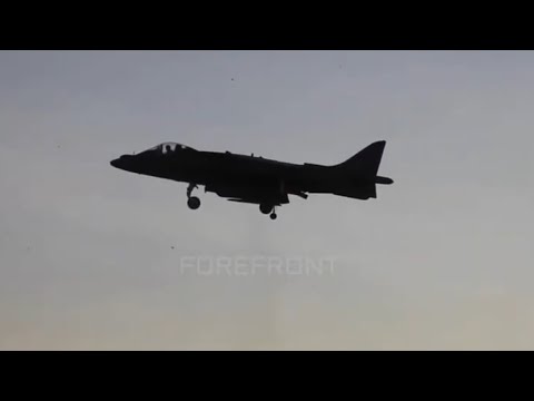 Feel the Power: AV-8B Harrier “Jump Jet” Airshow Demonstration Practice