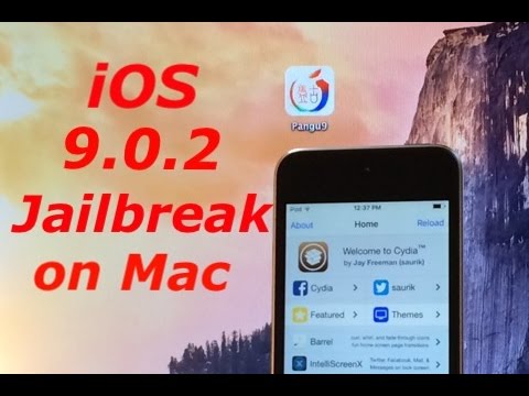 How to Jailbreak iOS 9.0.2, 9.0.1, and 9.0 on Mac using Pangu9