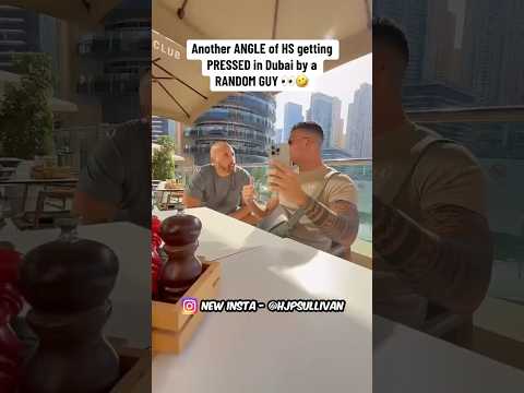 Another Angle of HS Getting Pressed in Dubai By a Random Guy👀🤣 #fyp #viral #tiktok #hstikkytokky