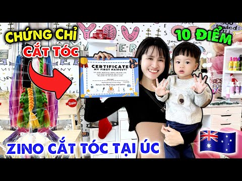 ZINO TRẢI NGHIỆM ĐI CẮT TÓC TẠI ÚC - VÊ VÊ CHANNEL