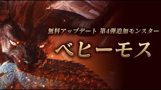 【MH:W】友人共とベヒーモスをファックする！