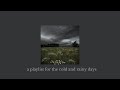 a playlist for the cold and rainy days ( a playlist + rain)