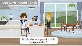 Past Continuous Tense Conversation | English Speaking | Learn English