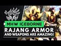 Monster Hunter World Iceborne | RAJANG ARMOR IS AMAZING! All Weapons & Armor Skills Overview