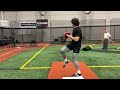 89.3 MPH during a recent pitching session