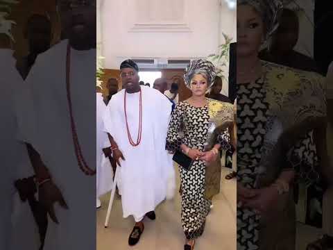 Oba Elegushi and Olori sekinat