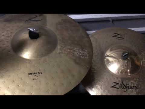 Zildjian Z 90's Mega Bell 21" Ride vs Zildjian Z3 Mega Bell ride comparison!!