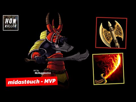 HoN Swiftblade RUNED CLEAVER with FIREBRAND - MVP