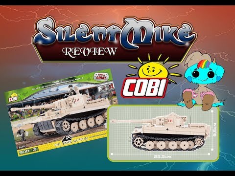 Cobi - Tiger 131 - SD.KFZ. 181 Panzerkampfwagen VI Ausf. E - Bausatz - Silent Mike Review #061