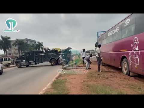 Kasoa–Accra Highway Gridlock: Overturned Truck Causes Major Traffic Chaos | Ghana News