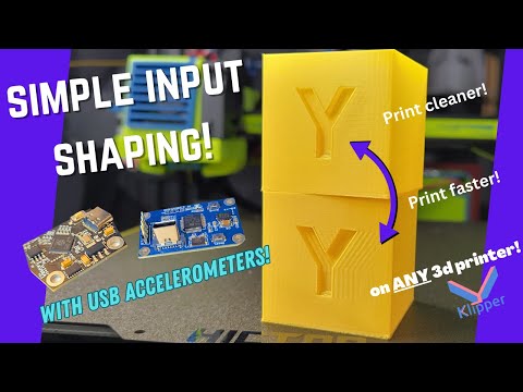 Input Shaping Made easy with a USB accelerometer!