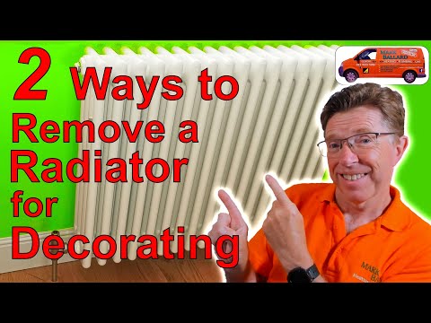 How to Remove Radiator for Decorating, Flushing Out, Painting or Removed for Good, Tips & Tricks
