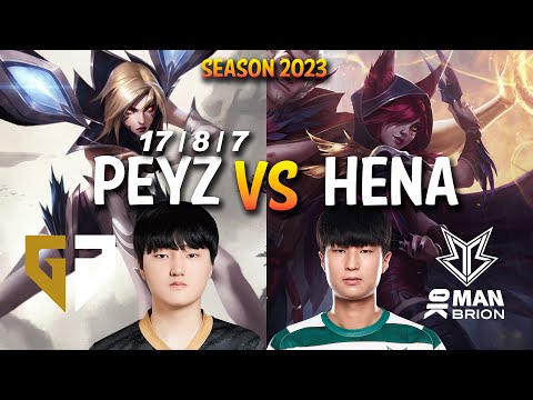 GEN Peyz KAI'SA VS BRO Hena XAYAH ADC - Patch 13.13 KR Ranked