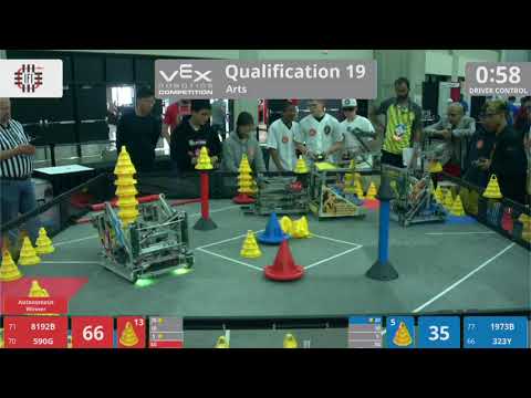 2018 VRC Arts Q19 - 8192B 590G vs 1973B 323Y - 84 to 88