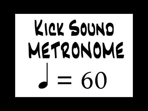 BPM 60 Kick Sound Metronome