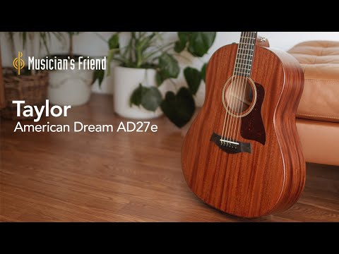 Taylor American Dream AD27e Acoustic Guitar - All Playing, No Talking