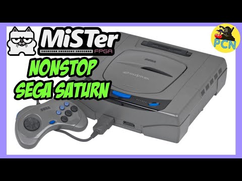 Nonstop SEGA SATURN (WIP core)  - Played on MiSTer DE10 NANO FPGA - Realtime core test
