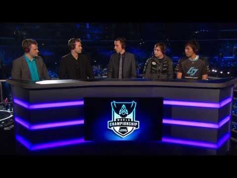 Royal Club vs SK Telecom T1 Game 1 post-match Analyst desk | Worlds 2013 Grand Finals