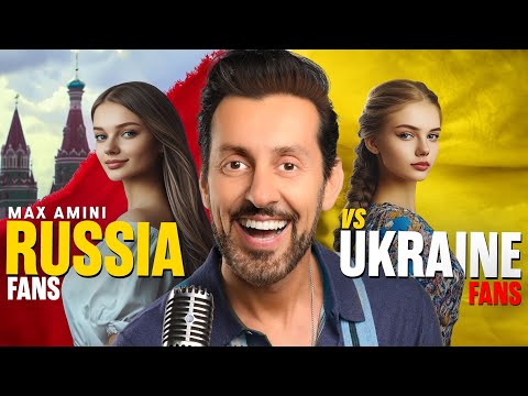 Russian Fans vs Ukrainian Fans | Max Amini | Stand Up Comedy