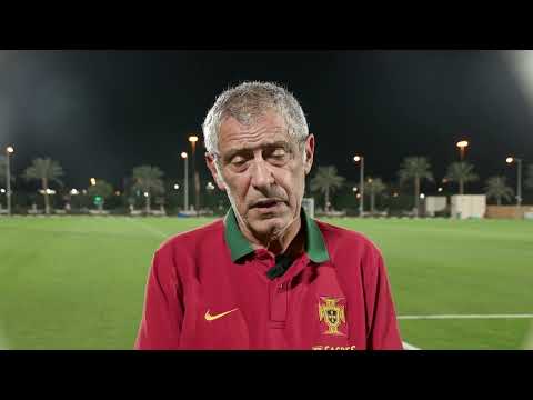 Reacção de Fernando Santos à morte de Fernando Gomes