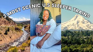 The best long-distance sleeper trains in the U.S 🚂 🇺🇸 | overnight train travel tips for first-timers