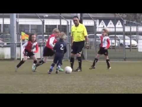 Feyenoord F4 - Feyenoord F5 kwartfinale KNVB 2013
