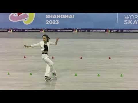 2023 WORLD CHAMPIONSHIPS SHANGHAI CLASSIC SLALOM Final (JRW) 1st XU XIAOXIAO(CHN)
