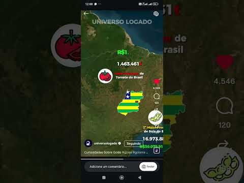 Goiás faz divisa com 6 Estados