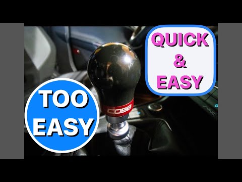 HOW TO CHANGE SHIFT KNOB (FOCUS ST)