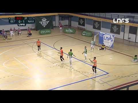 Gol Pablo Ibarra (0-2) Real Betis - Ribera Navarra. J28, 1Div. LNFS