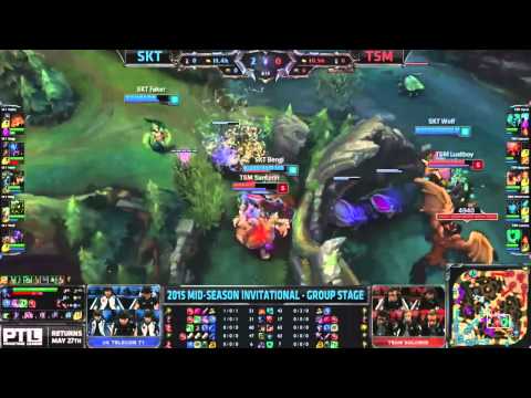 SKT T1 vs TSM  League of Legends