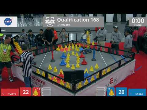2018 VEXU Innovate Q168 - TMAT1 vs UTGZ4 - 104 to 86