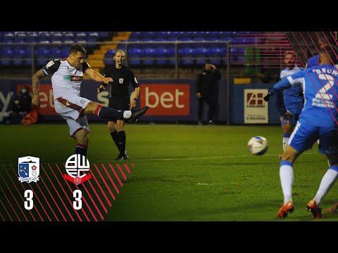 HIGHLIGHTS | Barrow 3-3 Bolton Wanderers