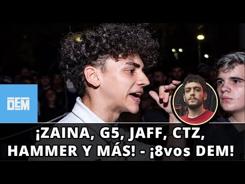 ¡ZAINA, G5, JAFF, CTZ, HAMMER y MUCHAS MÁS BESTIAS! - DEM BATTLES 2VS2 - OCTAVOS DE FINAL (PARTE 2)