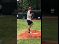 8/13/17 FB=83mph (spin rate 2375)